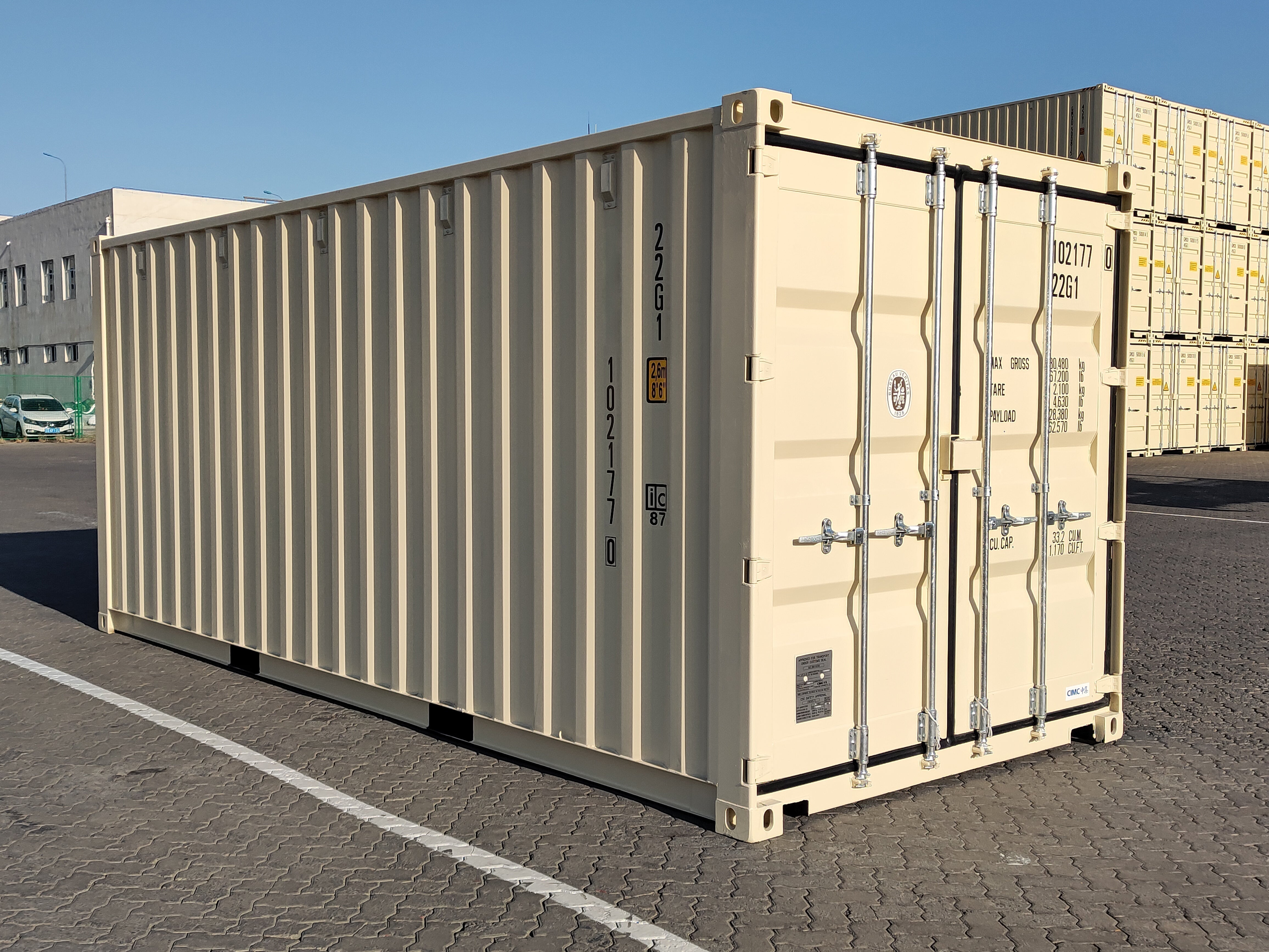 Shipping Container Florida 20ft One-Trip Standard Shipping Containers in Tampa, FL