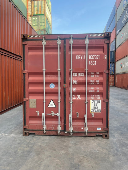 40ft Used High Cube Shipping Container - Miami