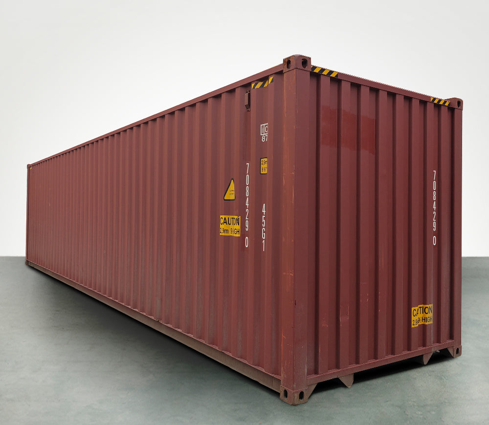 40ft Used High Cube Shipping Container - Chicago