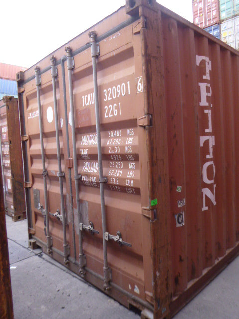 20ft Used Standard Shipping Container - El Paso