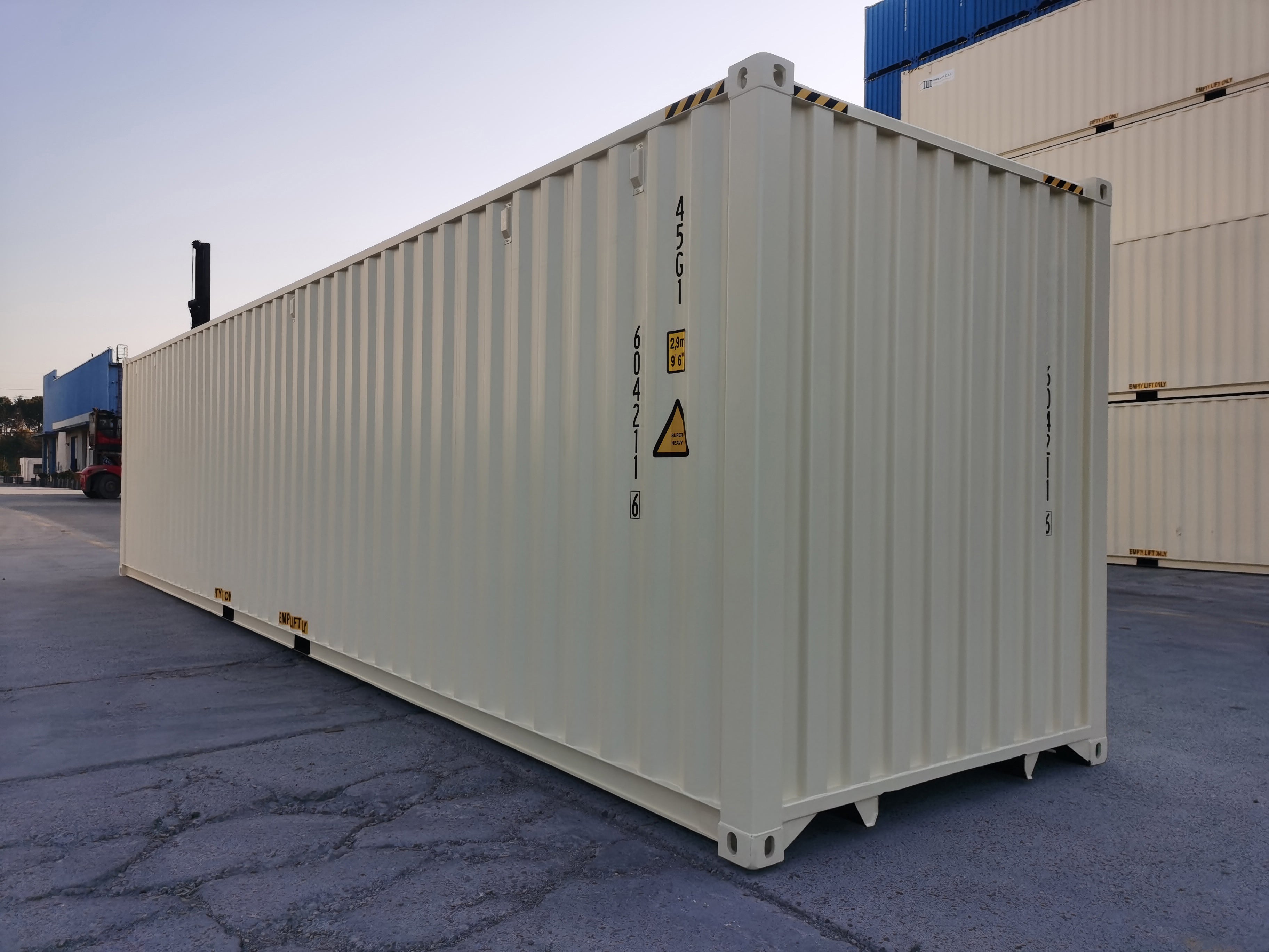 Shipping Container Mass 40ft High Cube One-Trip Shipping Containers in Boston, MA